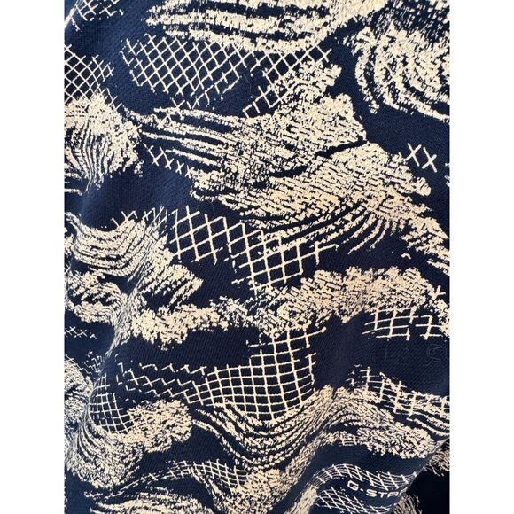 G-Star RAW Osaka Blue Lace Wave Sweatshirt – Size Large - NWT - Picture 6 of 6